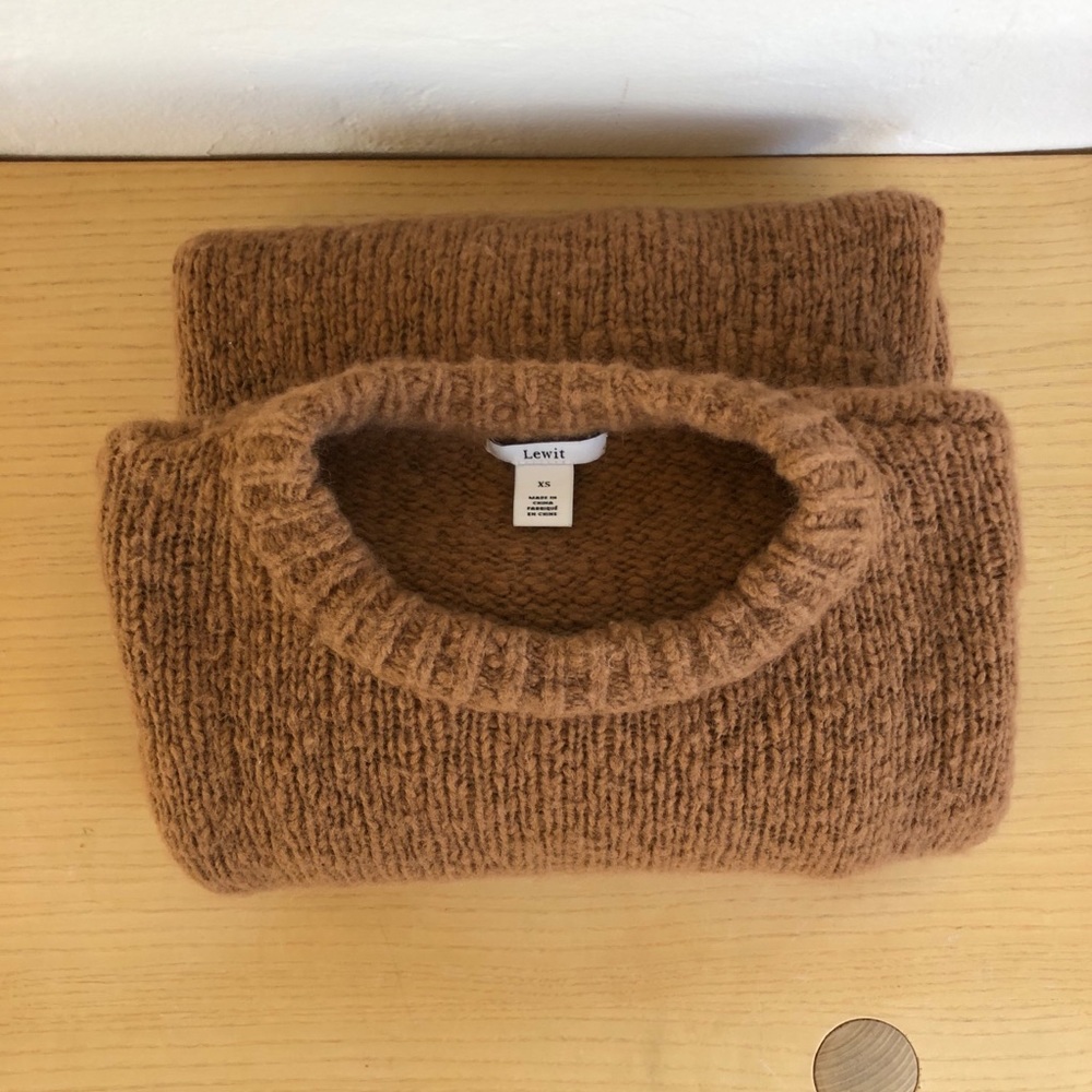 Lewit Chunky Knit Wool & Alpaca Sweater - Picture 2 of 3